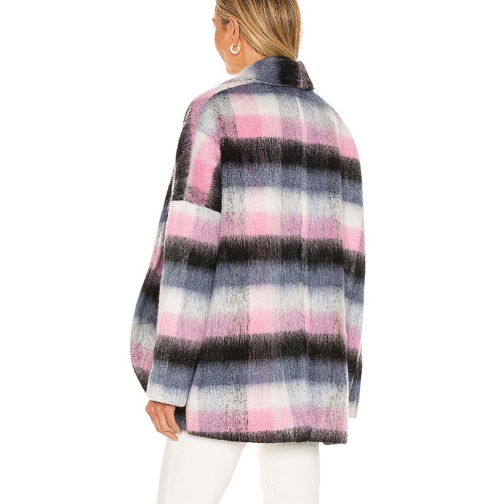 Revolve Amanda Uprichard Wool Open Front Coat - image 2